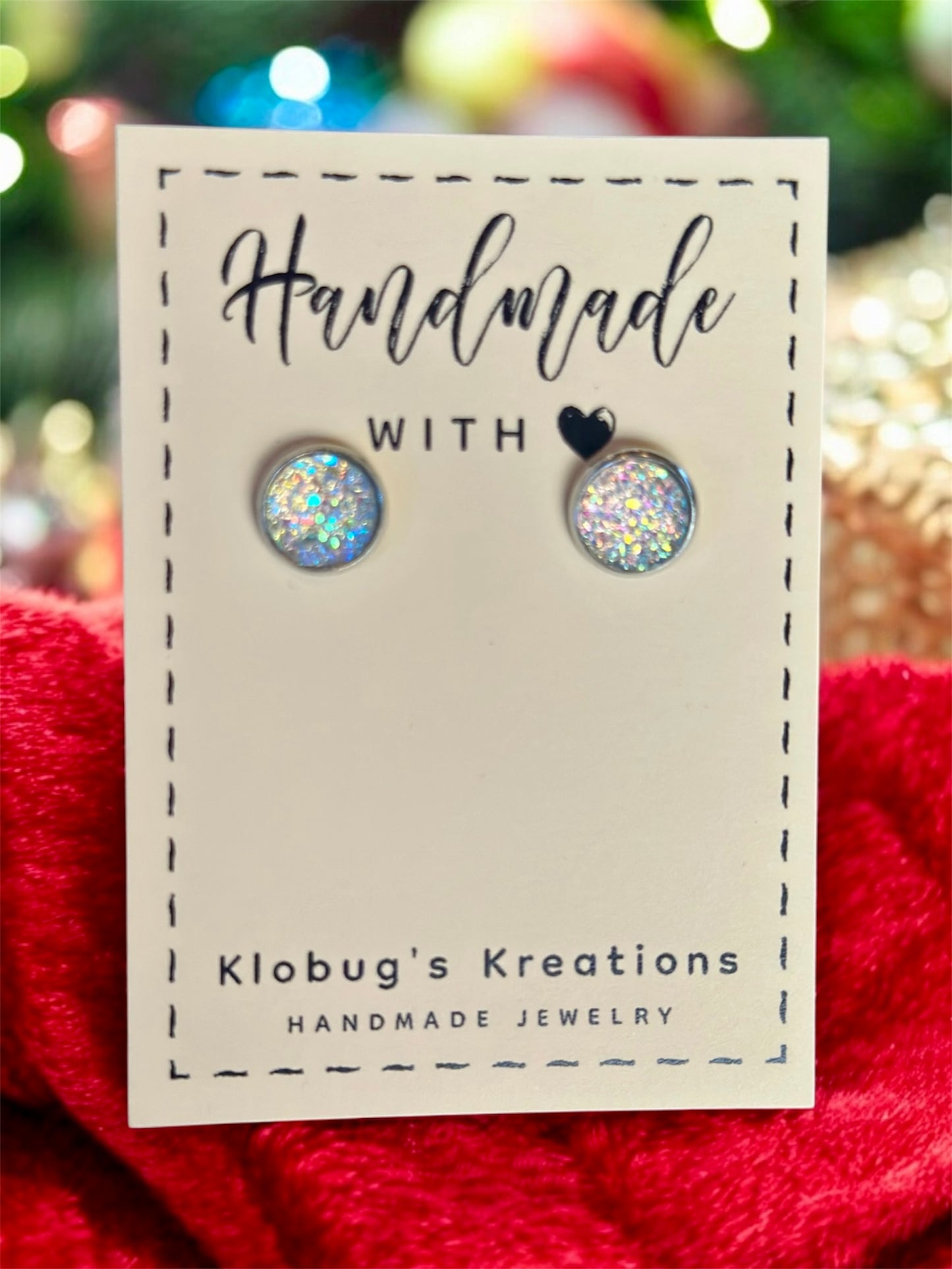 Druzy Bead Studs