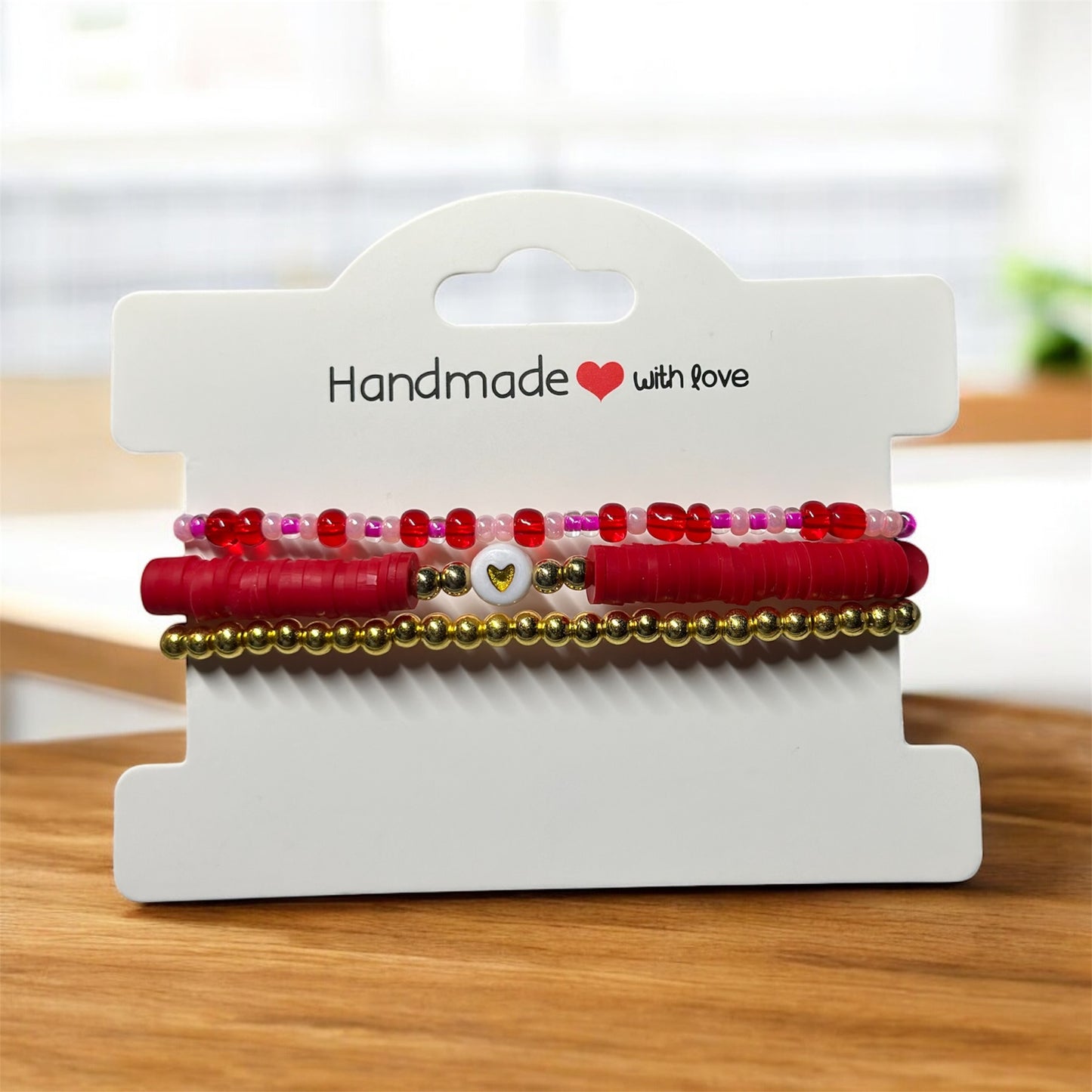 Valentine Stackable Bracelet Set (Set of 3)