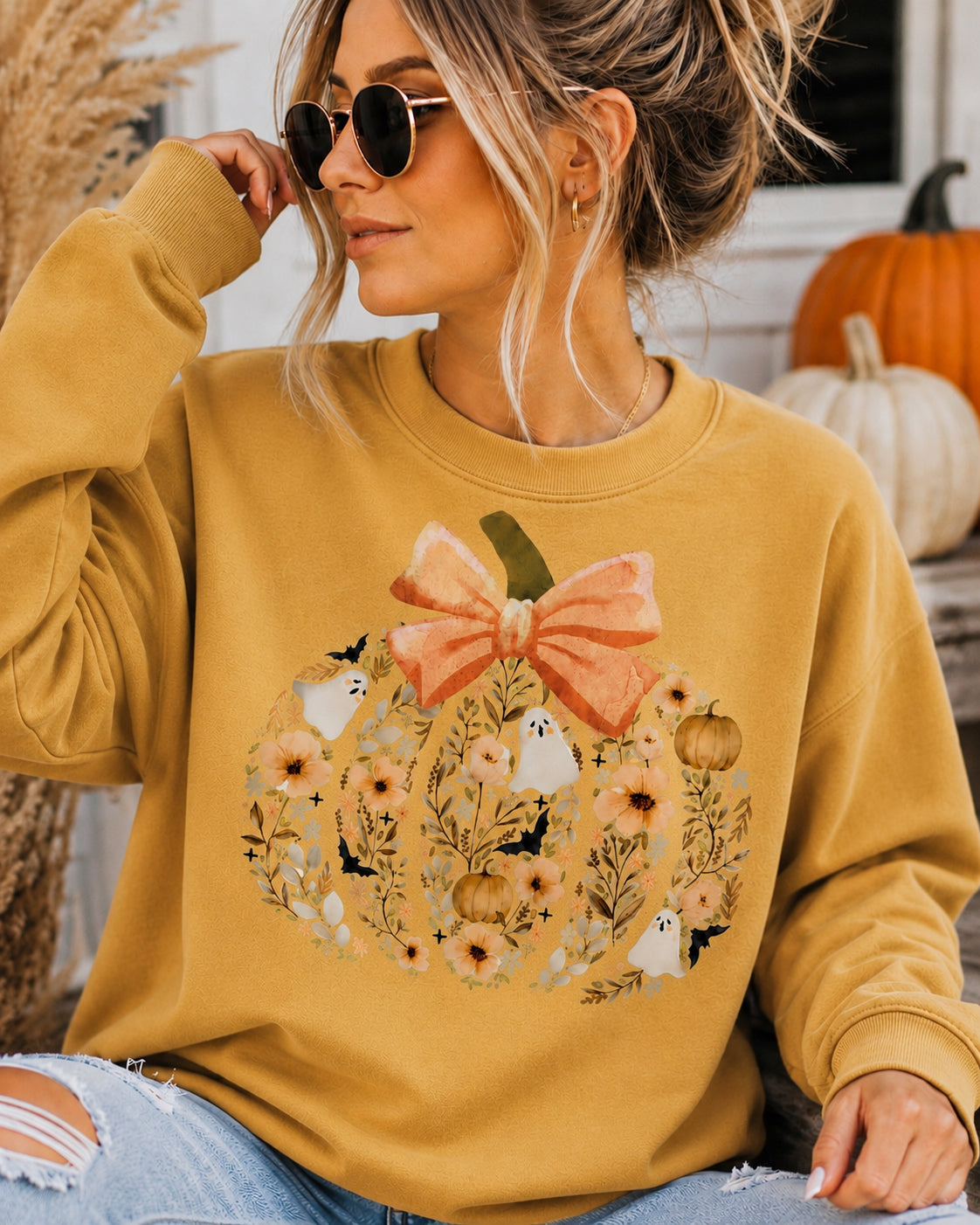 Boo-tiful Blooms Sweatshirt