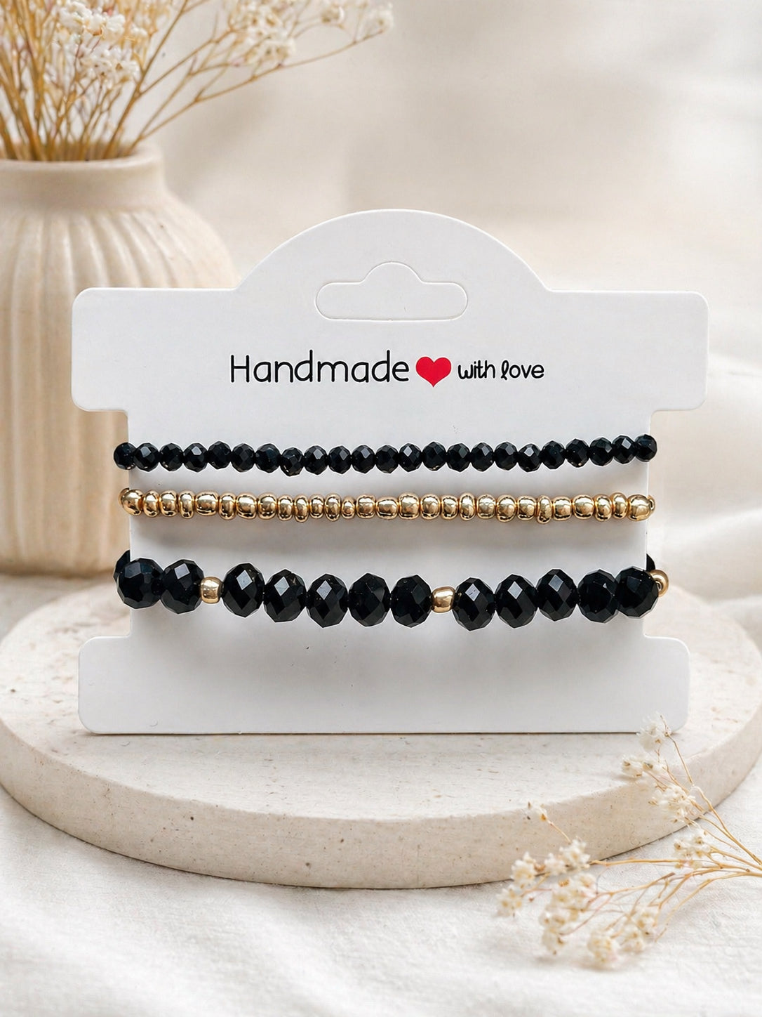 Onyx Glow Bracelet Set