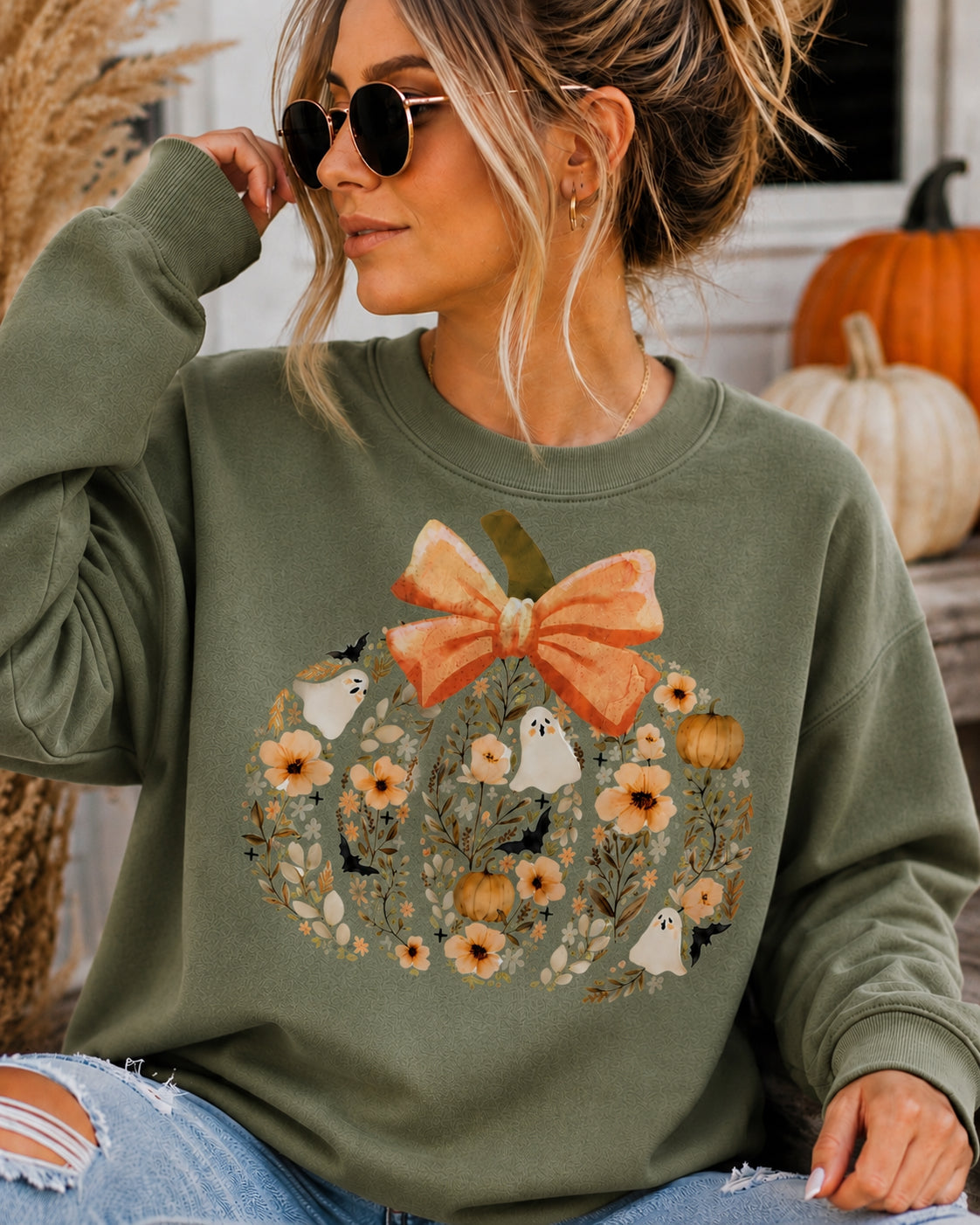 Boo-tiful Blooms Sweatshirt