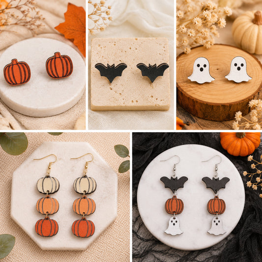 Fall & Halloween Earring Collection
