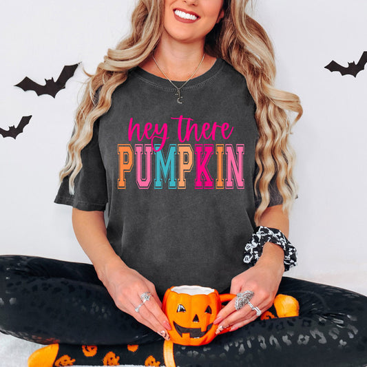 Hey There Pumpkin T-Shirt (Comfort Colors)