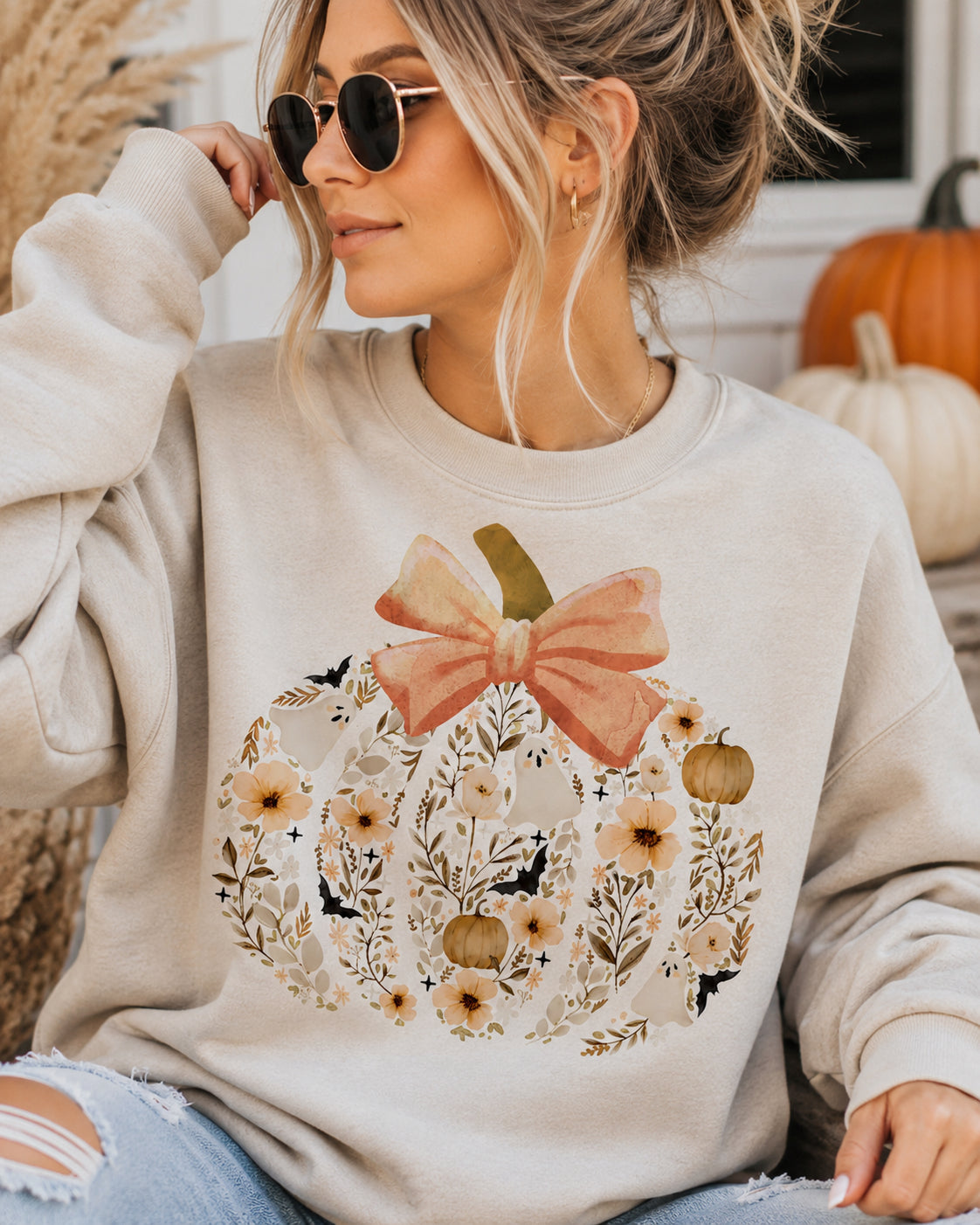Boo-tiful Blooms Sweatshirt