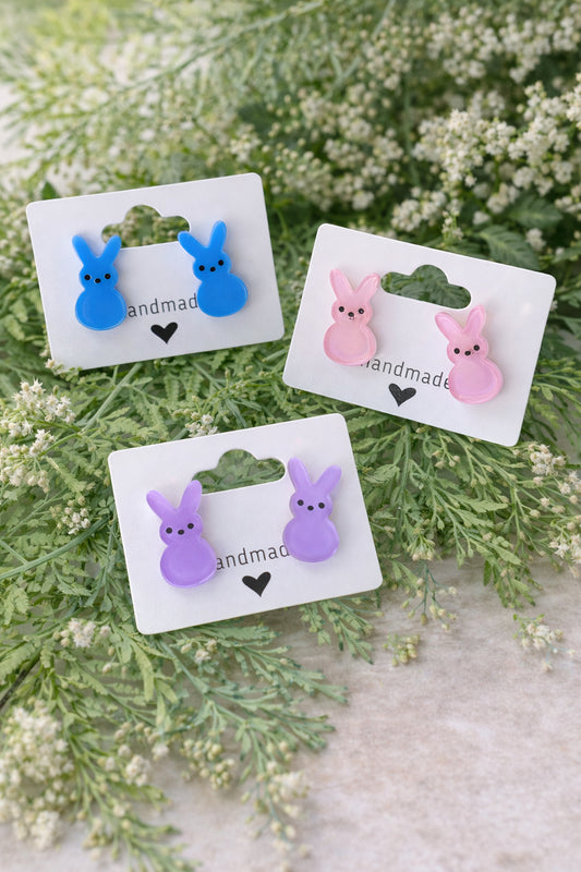 Easter Bunny Stud Earrings