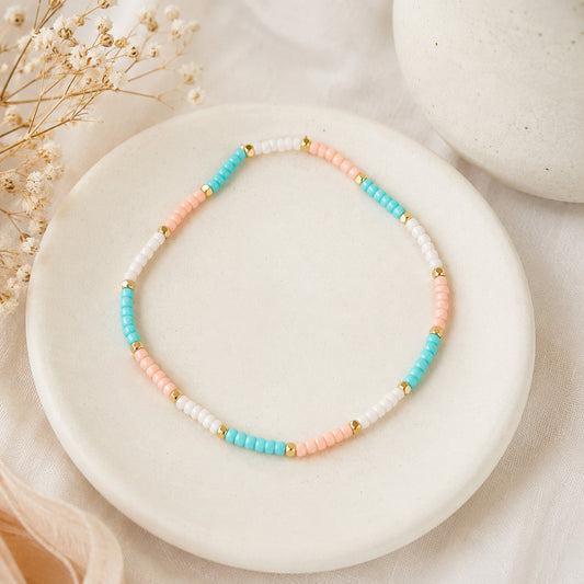 Pastel Tide Anklet