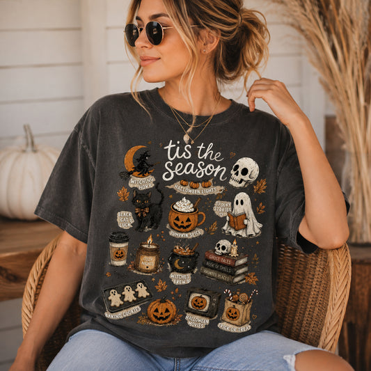 Tis the Season Halloween T-Shirt (Comfort Colors)