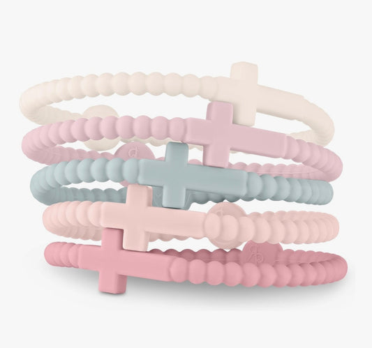 Silicone Cross Bracelets