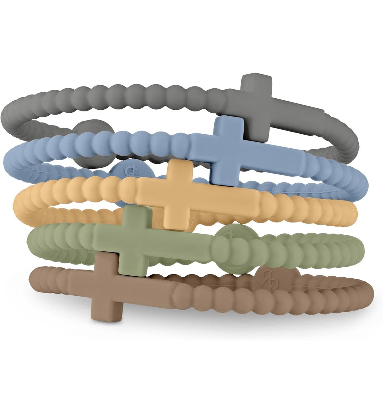 Silicone Cross Bracelets