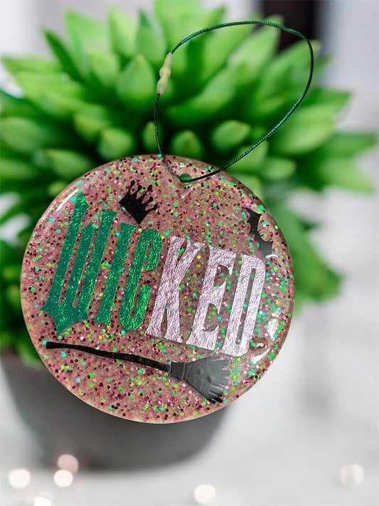 WICKED Resin Oranament