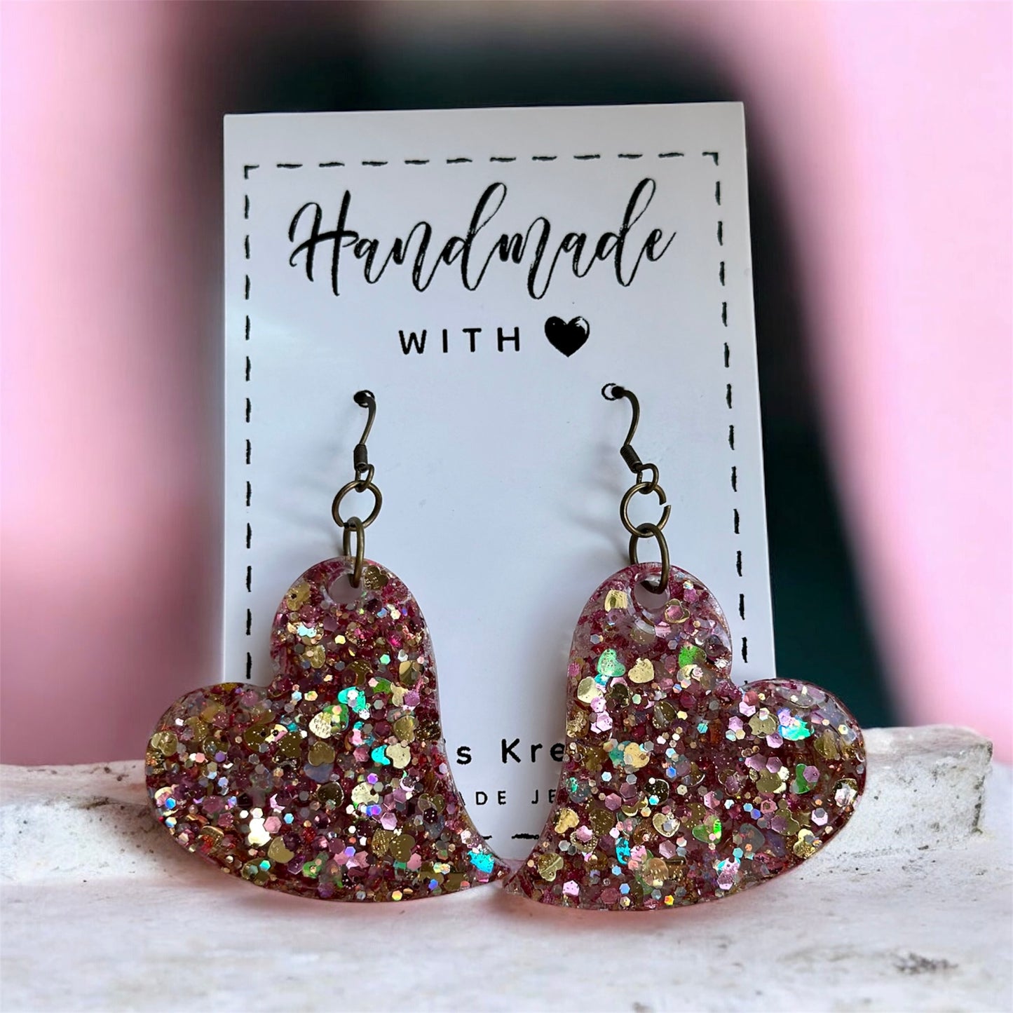 Rose Gold Hearts