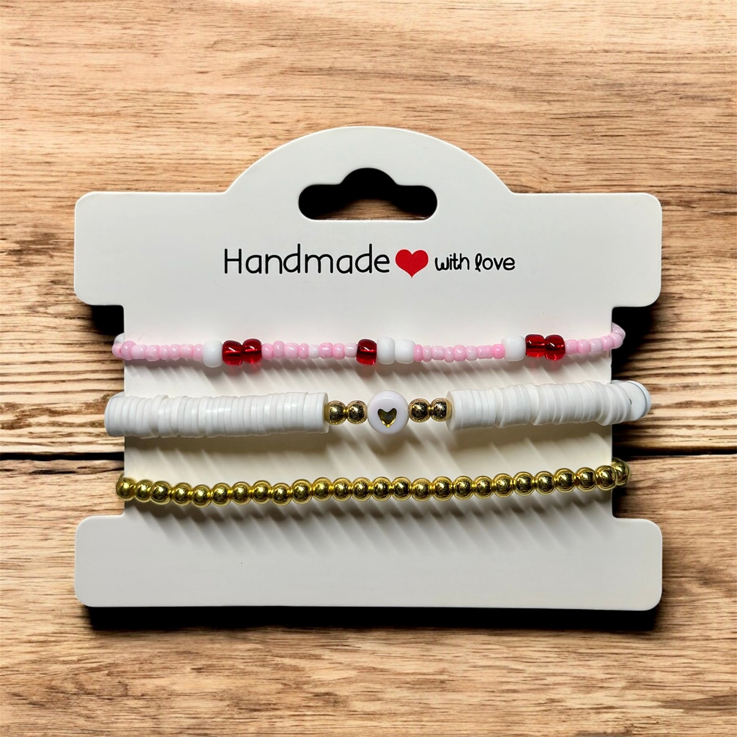 Valentine Stackable Bracelet Set (Set of 3)