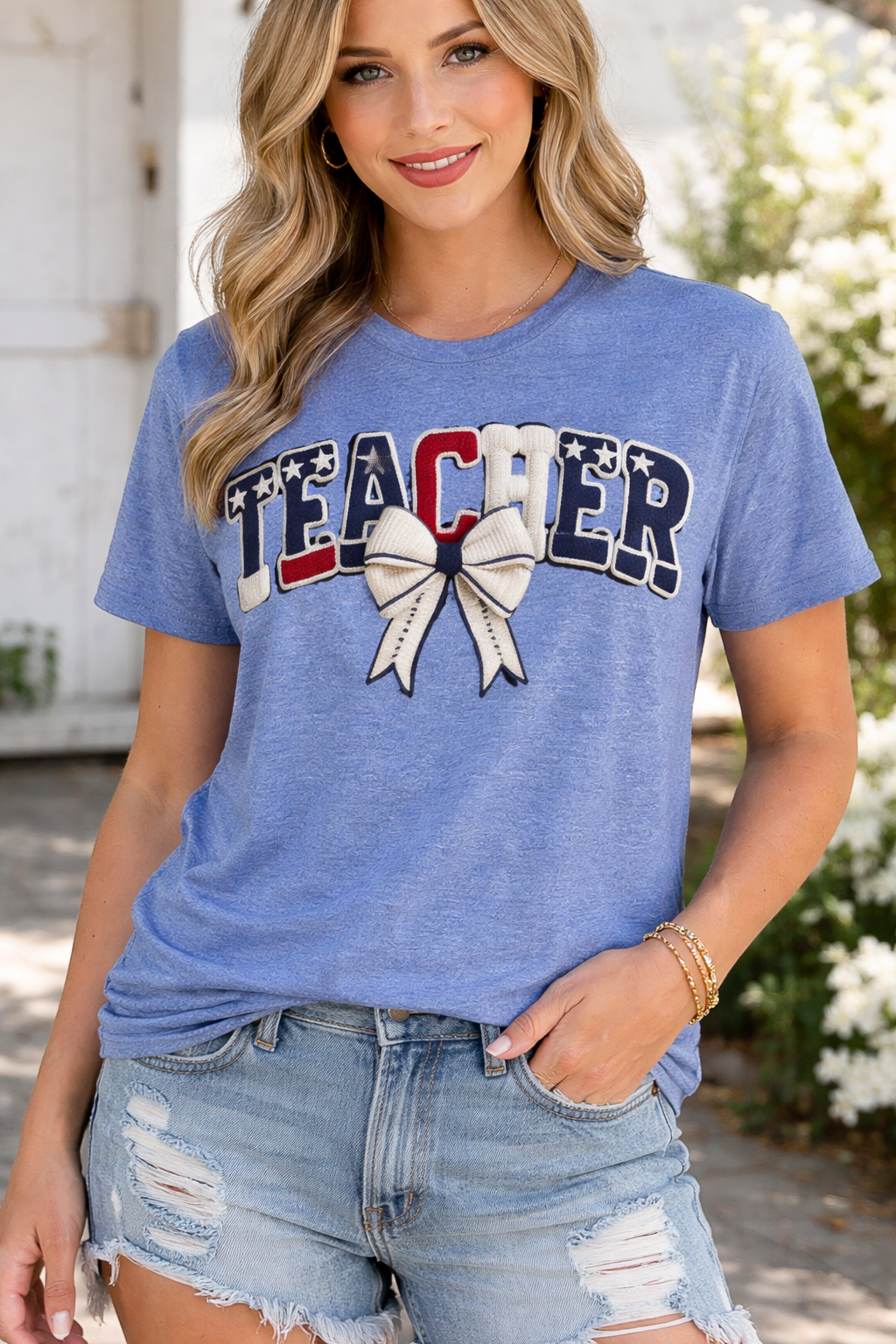 Patriotic Teacher T-shirt